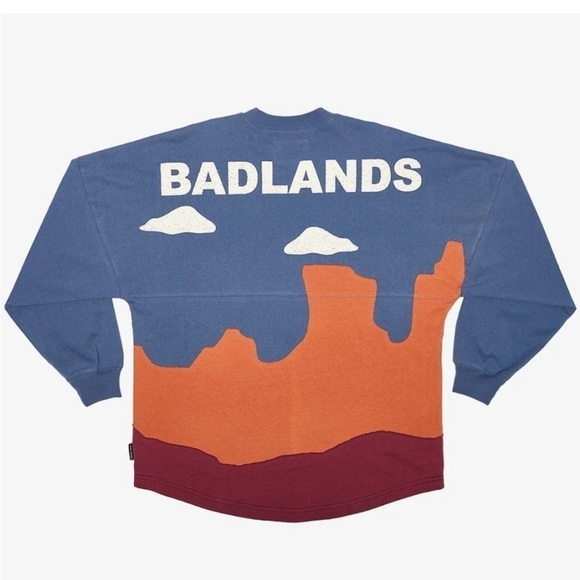NWT BADLANDS PATCHWORK SPIRIT JERSEY Rare sold out S fall streetwear unisex - Picture 4 of 6